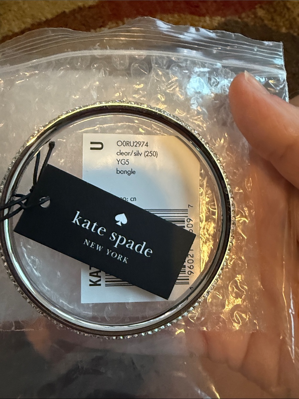 Kate Spade Razzle Dazzle bangle bracelet. - Picture 2 of 5
